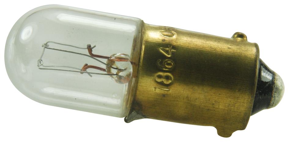 Cec Industries 1864 Lamp, Incandescent, Mini Bayonet/ba9S, 28V, 4.76W