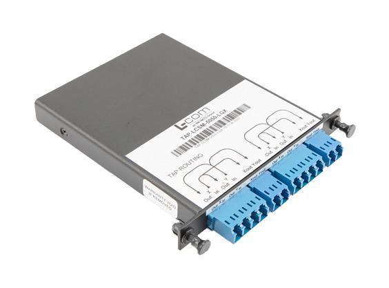 L-Com Tap-Lcsm-5050-Lgx Fibre Optic Adapter, Lc-Lc, Panel