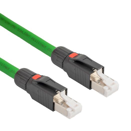 L-Com Trgpa401-10M Patch Cord, Rj45 Plug-Plug, 32.8Ft