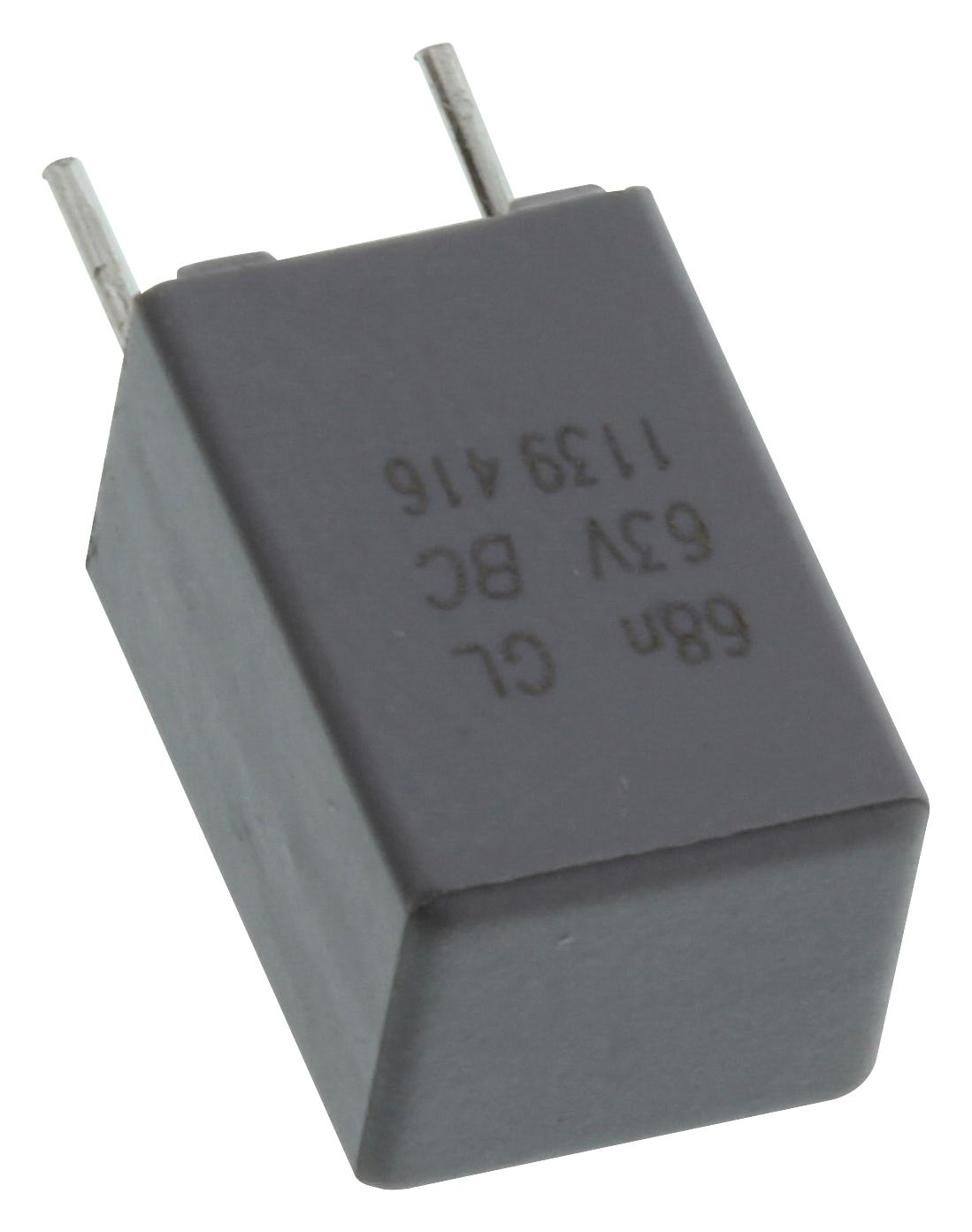 Vishay Bfc241646803 Capacitor Polypropylene Pp Film 0.068Uf, 63V, 2%, Radial