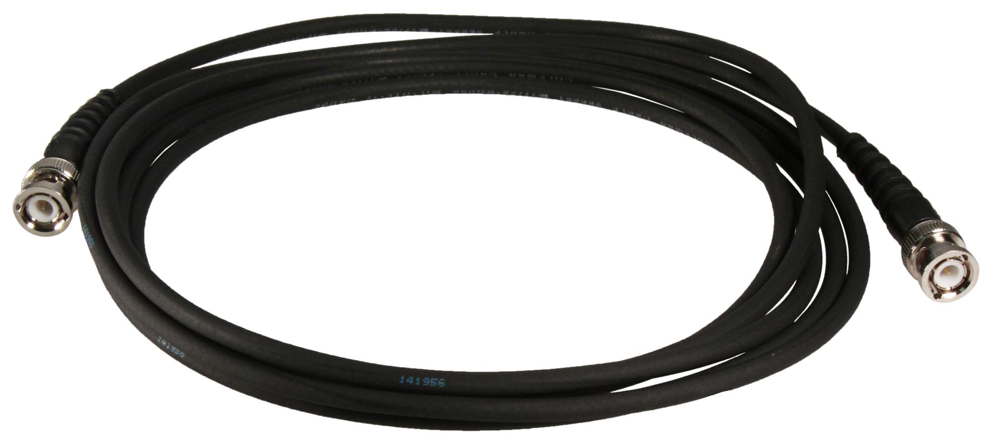 Multicomp Pro Spc20865 Coaxial Cable Assembly, Bnc, 120In, Black