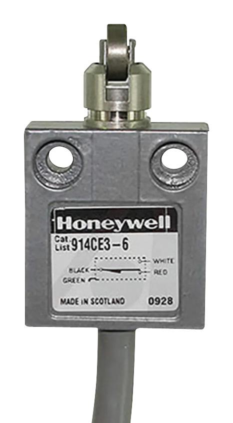 Honeywell 914Ce3-6 Limit Switch, Cross Roller Plunger, Spdt