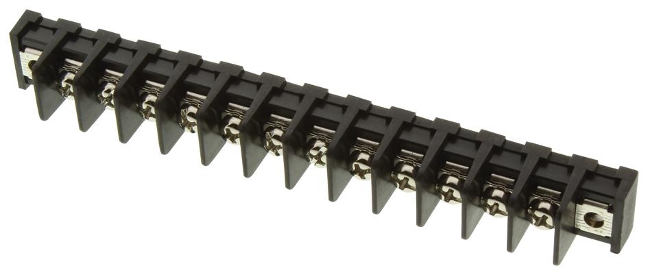 Multicomp Pro Mc001357. Terminal Block, Barrier, 12Pos, 14Awg