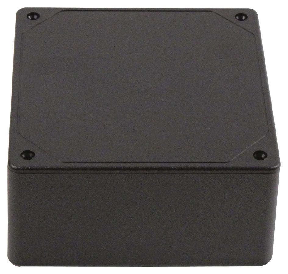 Bud Industries Cu-3282 Enclosure, Utility, Plastic, Black