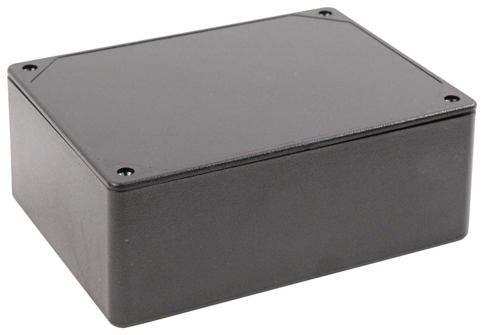 Bud Industries Cur-3283 Enclosure, Utility, Plastic, Black