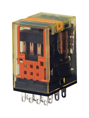 Idec Ru4S-Cd-D24 Power Relay, 24Vdc, 6A, 4Pdt, Socket