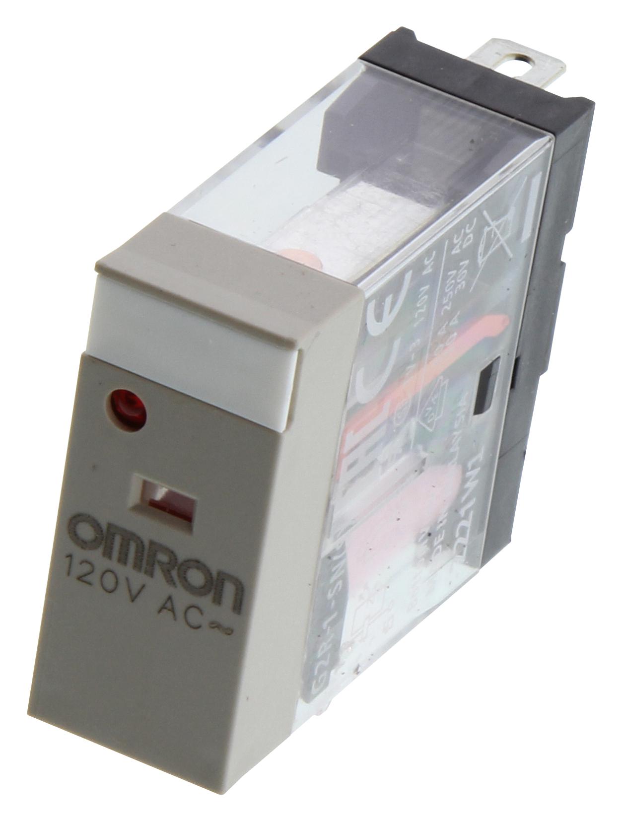 Omron Industrial Automation G2R-1-Sn Ac120(S) Relay, Spdt, 250Vac, 30Vdc, 10A