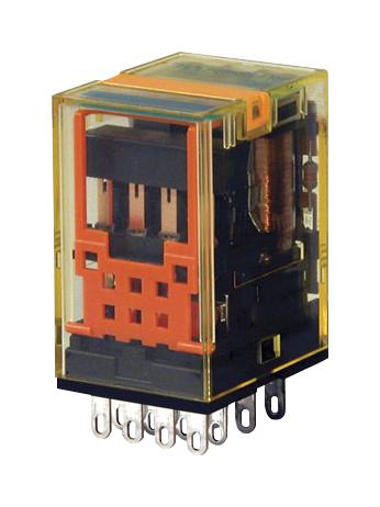 Idec Ru42S-C-A110 Power Relay, 120Vac, 3A, 4Pdt, Socket