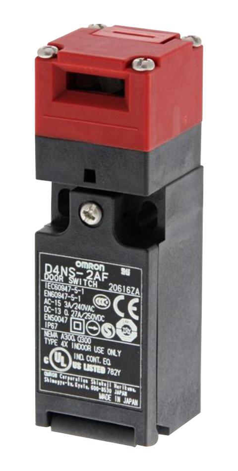 Omron Sti D4Ns-2Cf Safety Interlock Sw, Dpst/spst, 240Vac