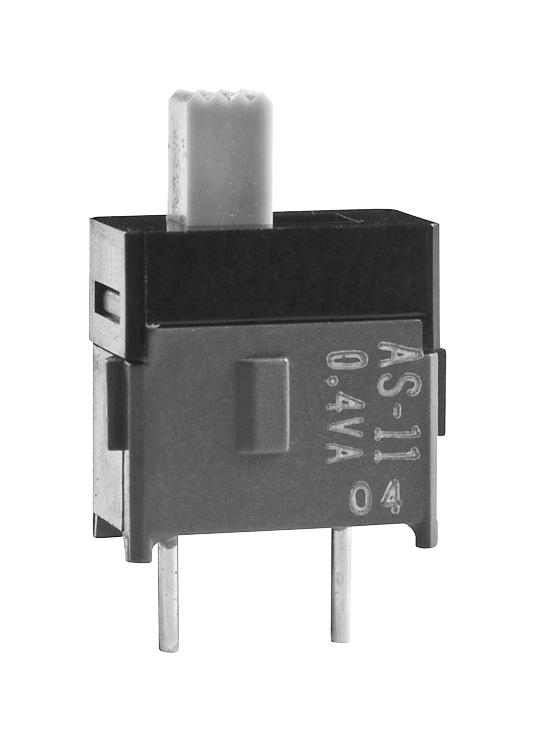 Nkk Switches As11Cp Slide Switch, Spst, 0.4Va, 28V, Pcb