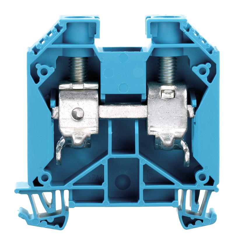 Weidmuller 1020580000 Din Rail Terminal Block, 2Pos, 2Awg