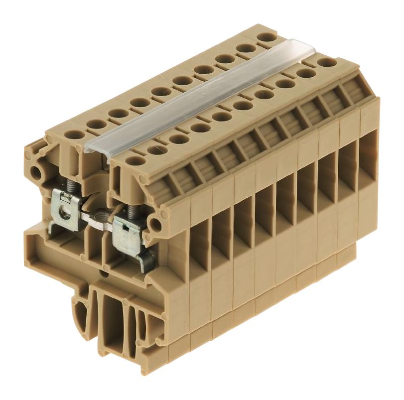 Weidmuller 0322860000 Terminal Block, Din Rail, 2Pos, 10Awg