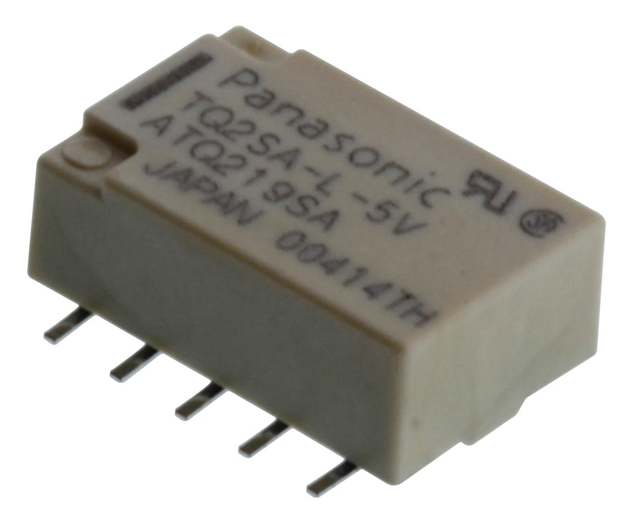 Panasonic Tq2Sa-L-5V-Z Signal Relay, Dpdt, 5Vdc, 2A, Smd