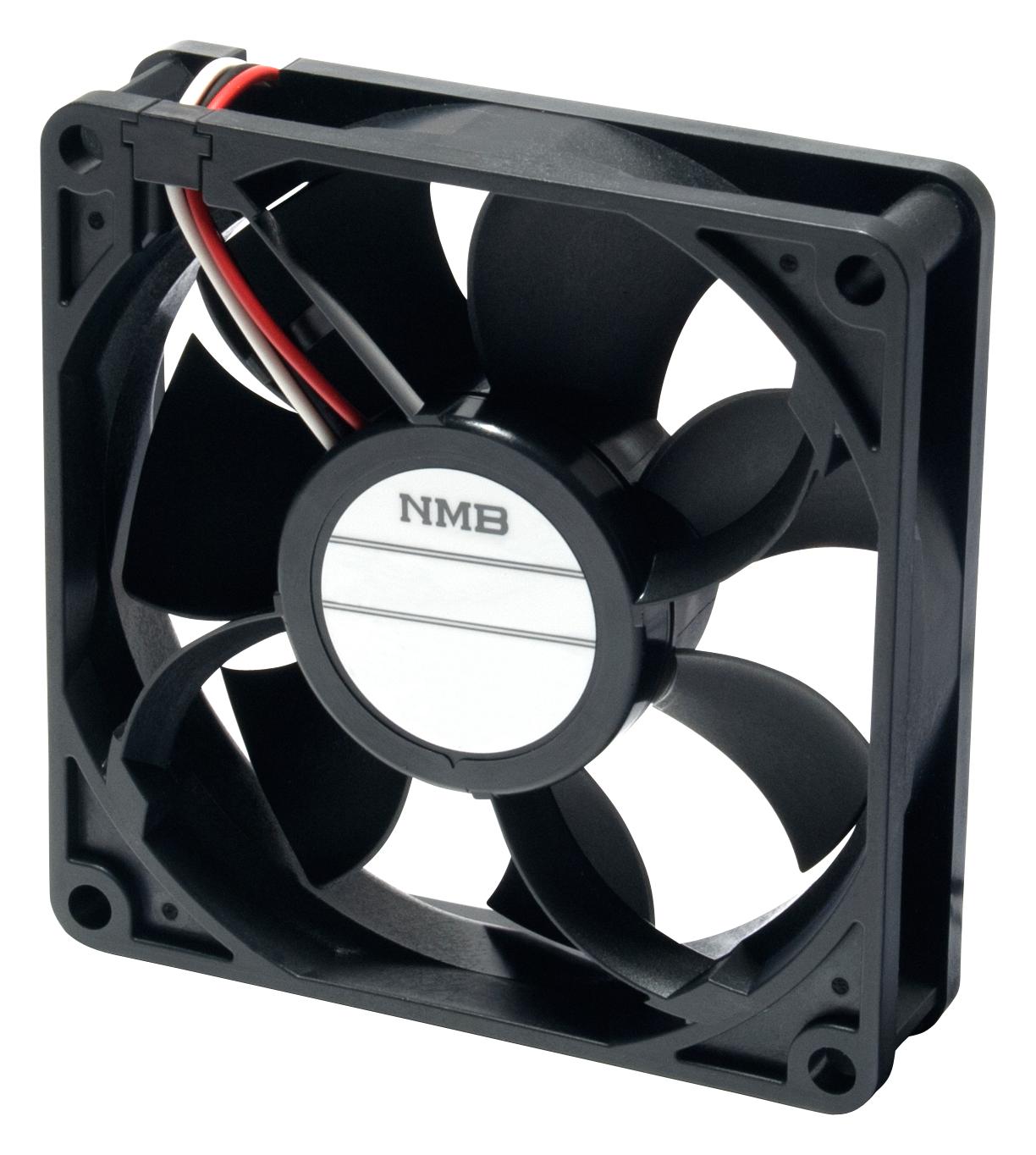 Nmb Technologies 08020Sa-12M-Al-00 Axial Fan, 80Mm, 12Vdc, 39.9Cfm, 37.5Db