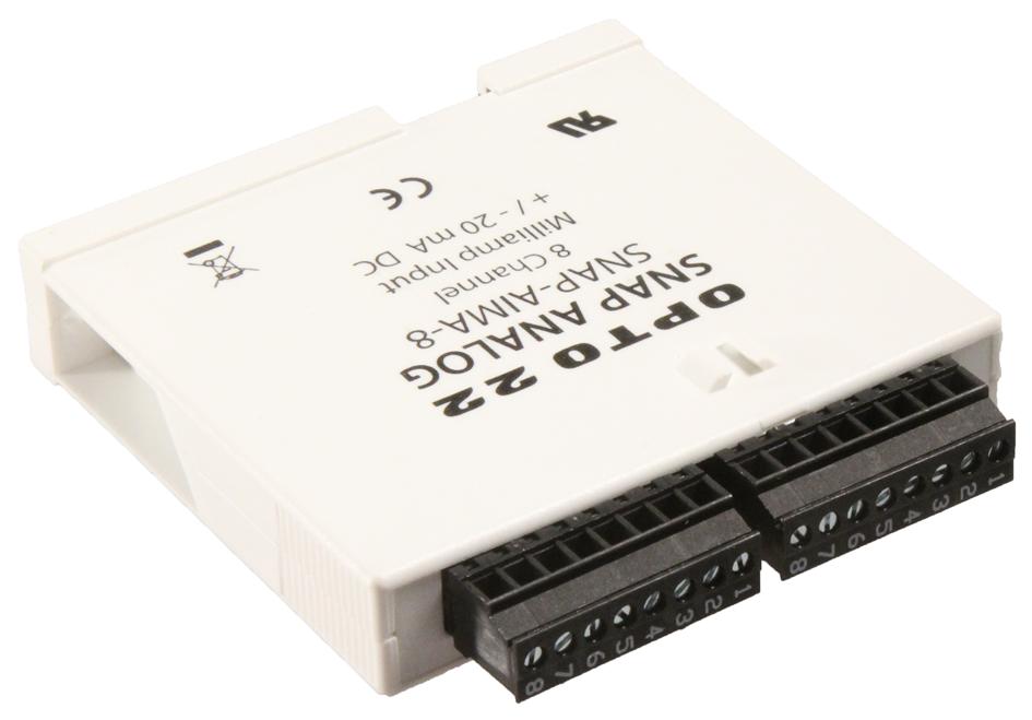 Opto 22 Snap-Aima-8 Analog Current Input Module, 5Vdc, 170Ma