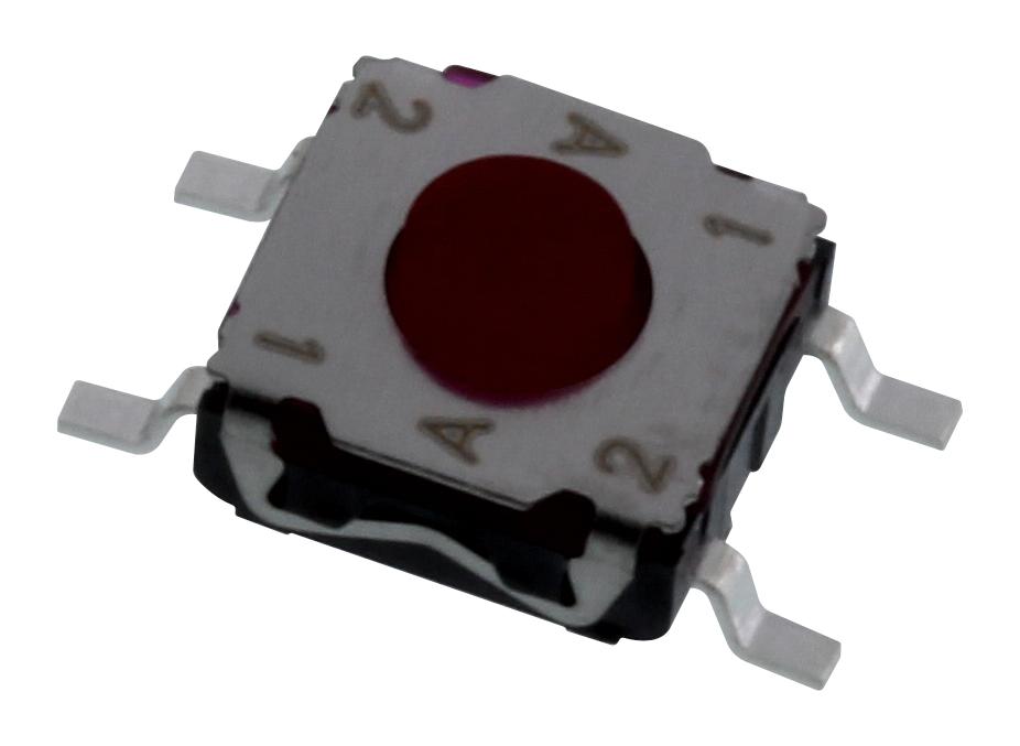 E-Switch Tl6150Af200Qg. Tactile Switch, 0.05A, 12Vdc, 200Gf, Smd