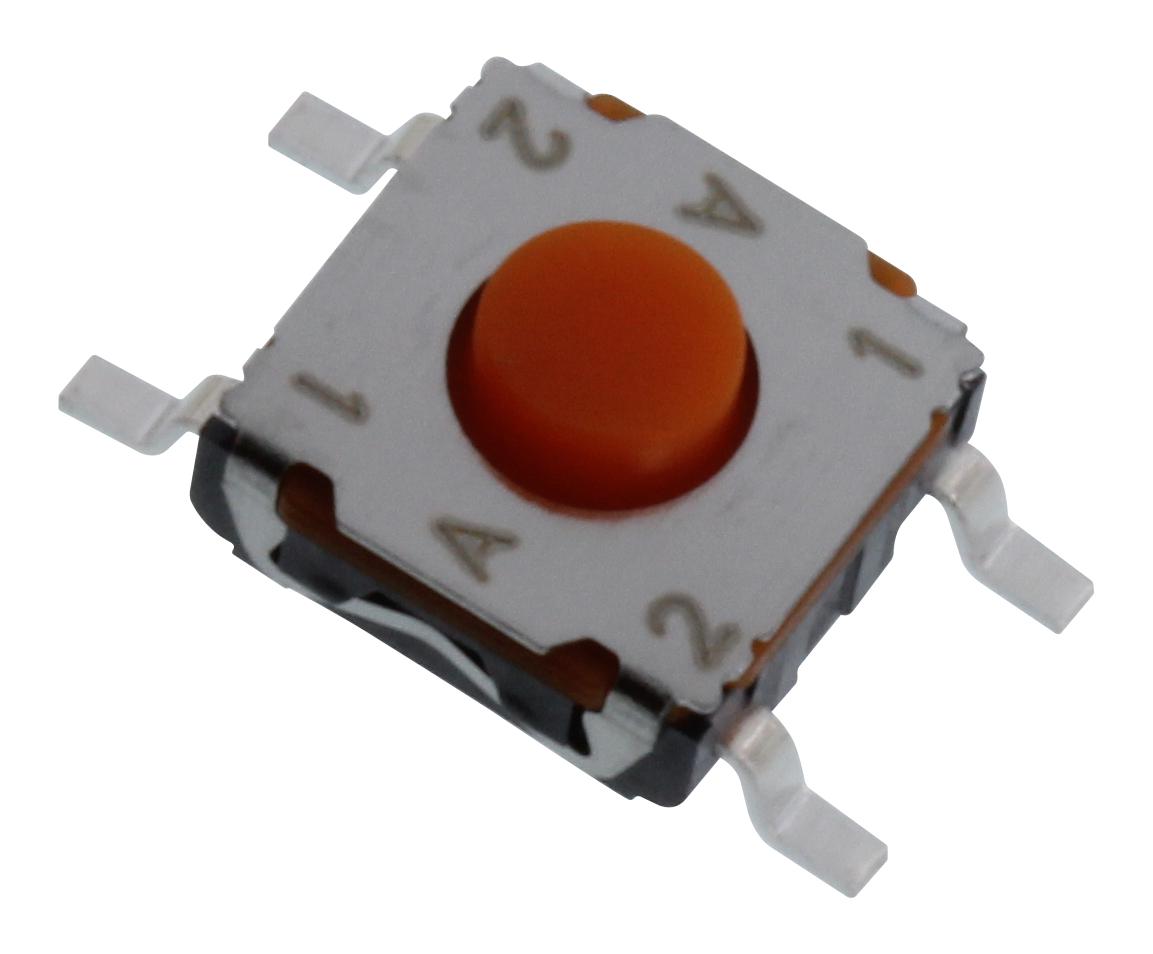 E-Switch Tl6150Af350Qg. Tactile Switch, 0.05A, 12Vdc, 350Gf, Smd