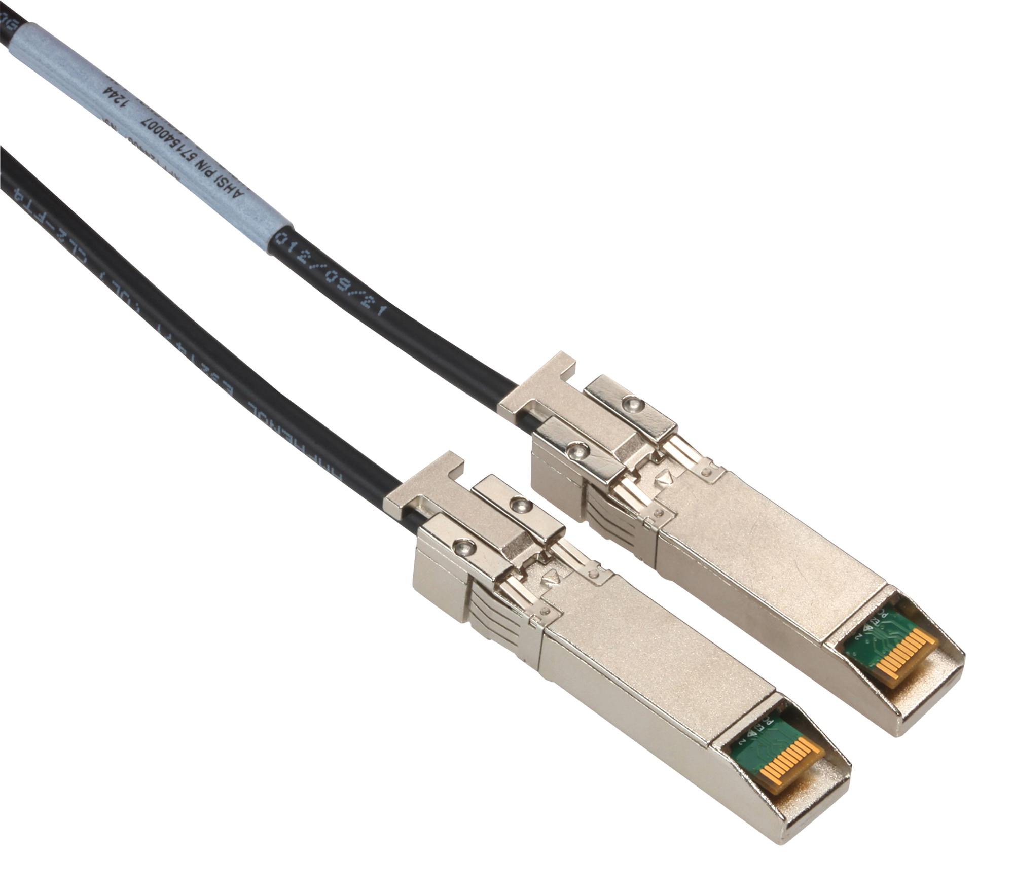 Amphenol Cables On Demand Sf-Ndccgf28Gb-000.5M Computer Cable , Sfp+28 Plug, 0.5M, Blk