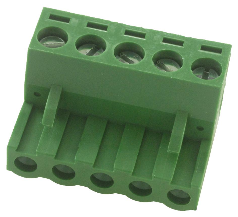 Multicomp Pro Mc24377 Terminal Block Pluggable, 5 Position, 24-12Awg