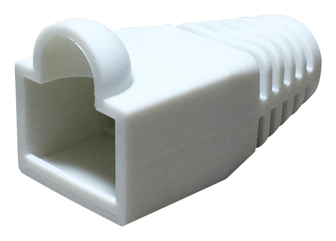 Multicomp Mc001553 Strain Relief Boot, 1Pos, Pvc, White