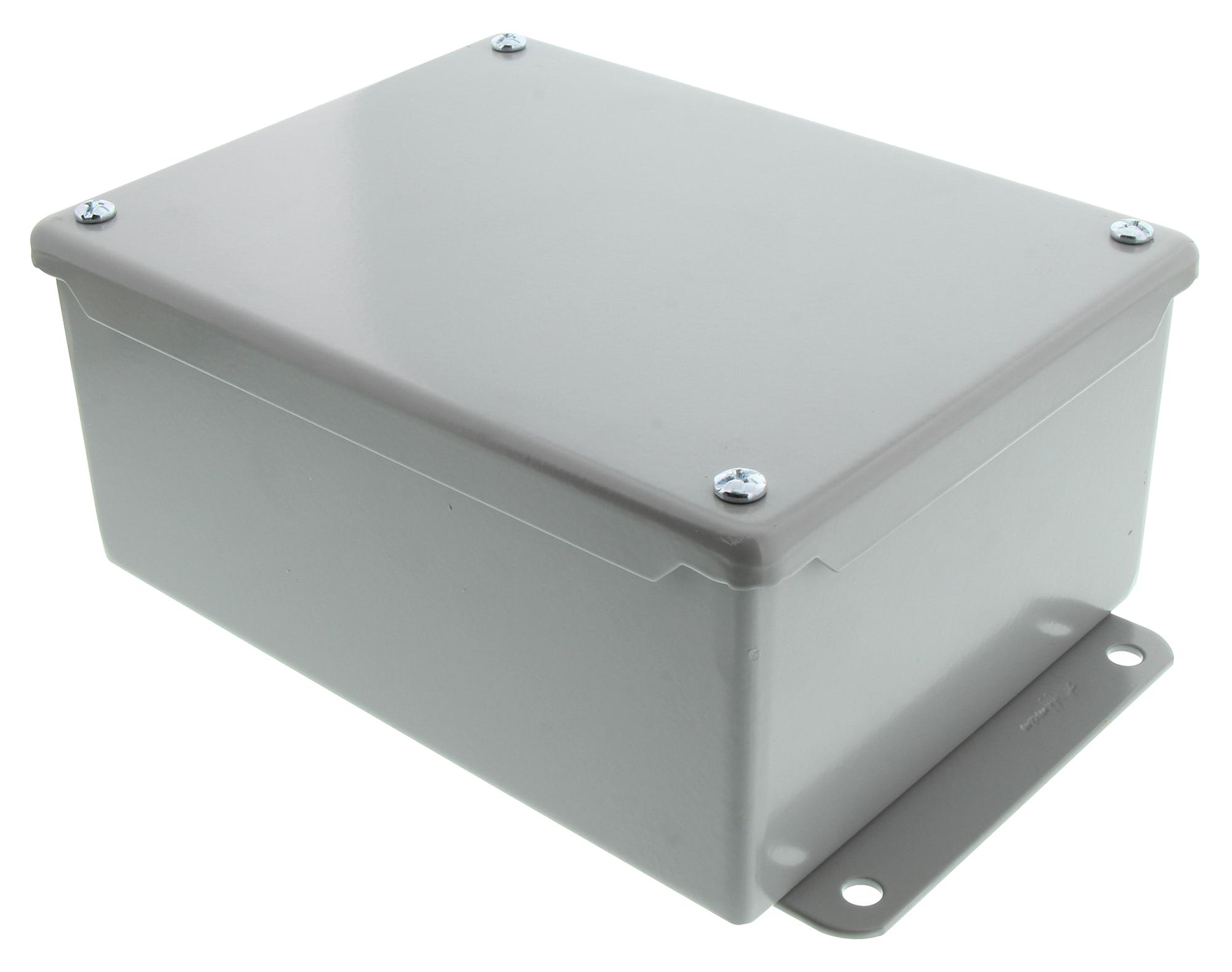 Nvent Hoffman A806Sc Enclosure, Junction Box, Steel, Gray