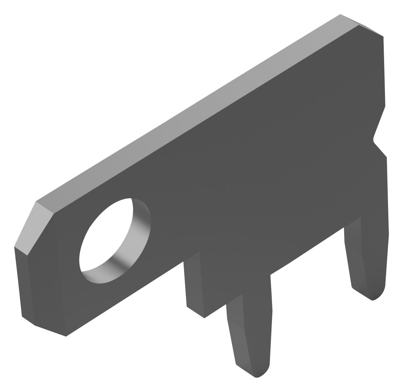 Amp - Te Connectivity 1217756-1. Terminal, Male Pcb Disconnect, 1.4Mm