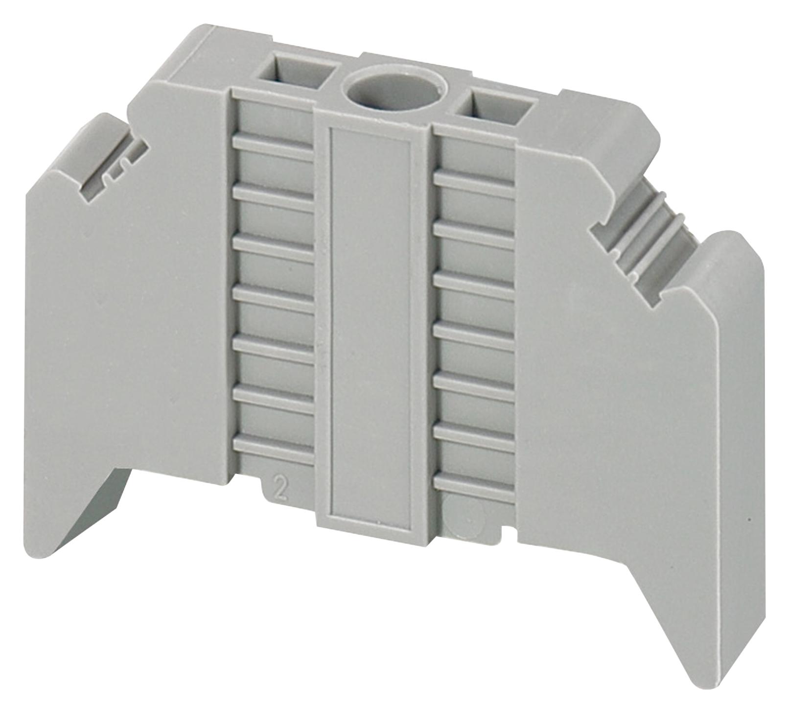 Schneider Electric Nsytraabv35 End Stop, Din Rail Terminal Block