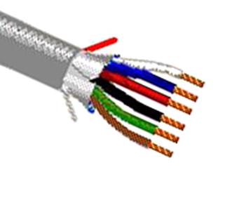 Belden 5306Fe 0081000 Shielded Multiconductor Cable, 8 Conductor, 18Awg, 1000Ft, 300V