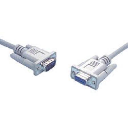 Mcm 83-942 D Sub Cable, Db9 Plug-Db9 Socket, 25Ft