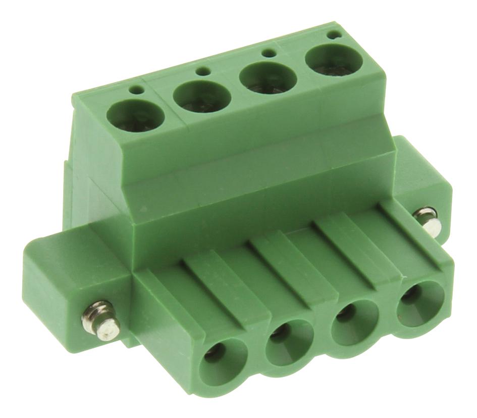 Buchanan - Te Connectivity 796859-4 Terminal Block, Pluggable, 4Pos, 12Awg