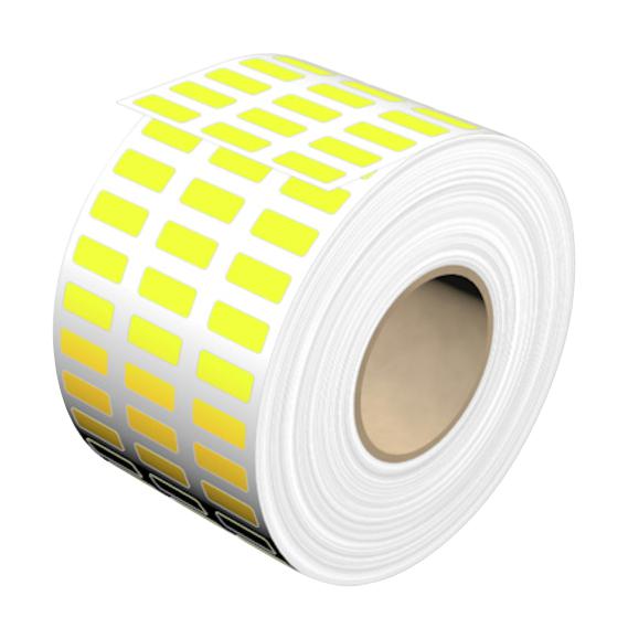 Weidmuller 1753231687 Label, Polyester, Yellow, 6Mm X 15Mm