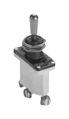 Safran Power 8530K911 Toggle Switch, 1Pole, 15A, 28Vdc, Solder