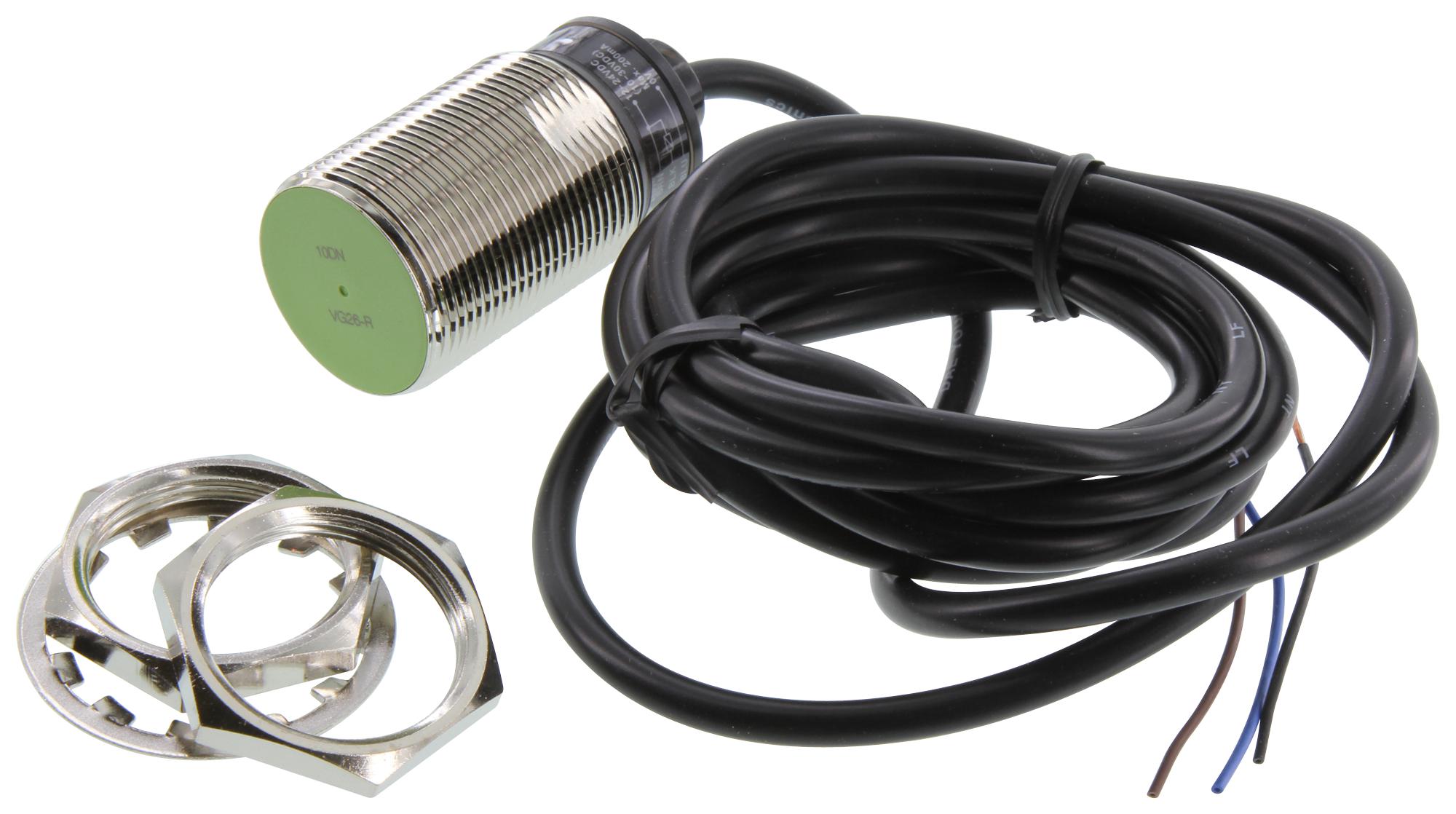 Autonics Pr30-10Dn Inductive Proximity Sensor, 9-11Mm, 10-30Vdc