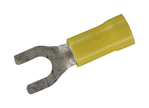 Amp - Te Connectivity 2-34176-1 Terminal, Spade/fork, #10, Crimp, Yellow, Full Reel