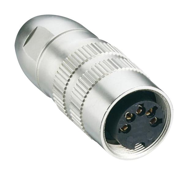 Lumberg 0321 03 Socket Acc. To Iec 61076-2-106, Ip 68, With Threaded Joint And Solder Terminals 23Ah4150