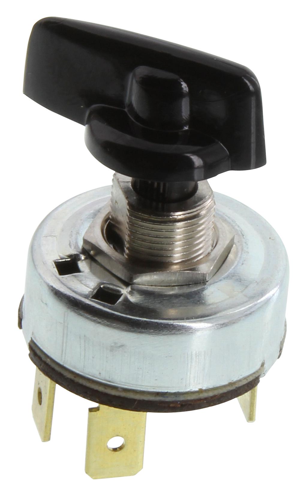 Carling Technologies 700-A-Bl Rotary Switch, 1Pole, 4Pos, 4A, 125V