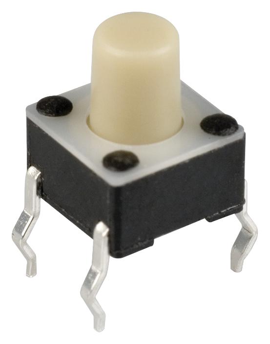 Alcoswitch - Te Connectivity Fsm10Jh. Tactile Switch, Spst, 0.05A, 24V, Thd