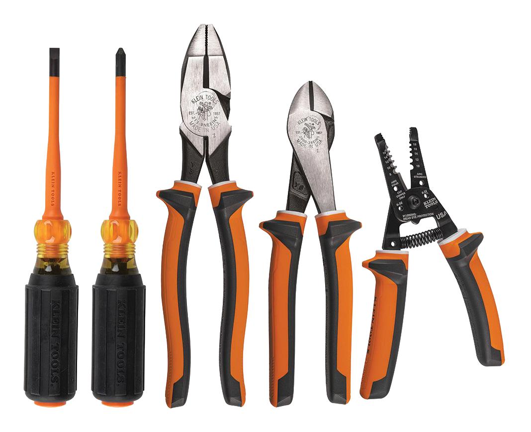 Klein Tools 94130 Insulated Tool Kit, 5Pc