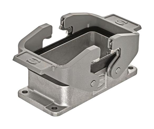 Harting 09628102301 Housing, Bulkhead, 10B, 2 Lever