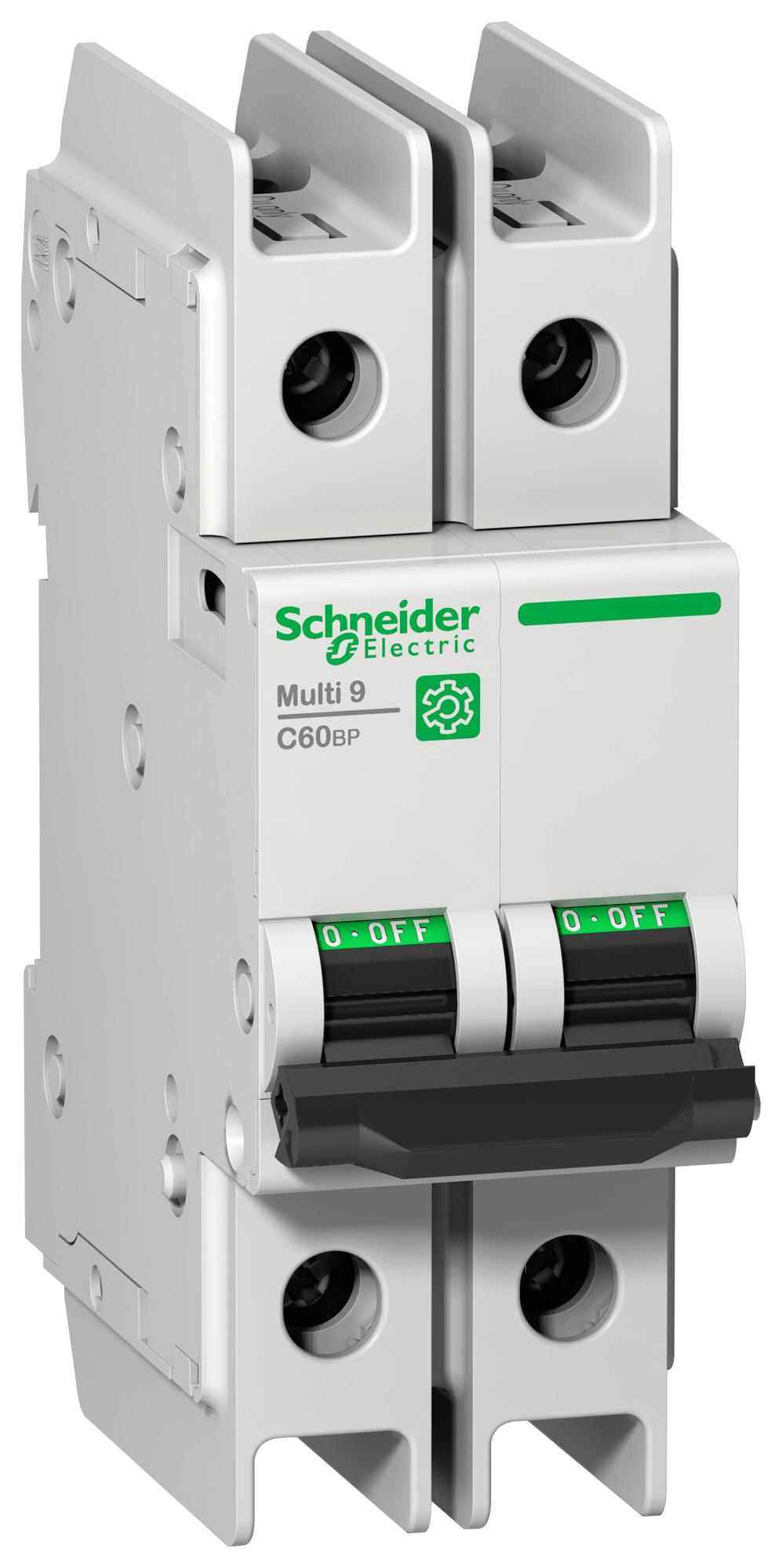 Schneider Electric M9F43215 Mcb, 2 Pole, 15A, 440Vac, Din Rail