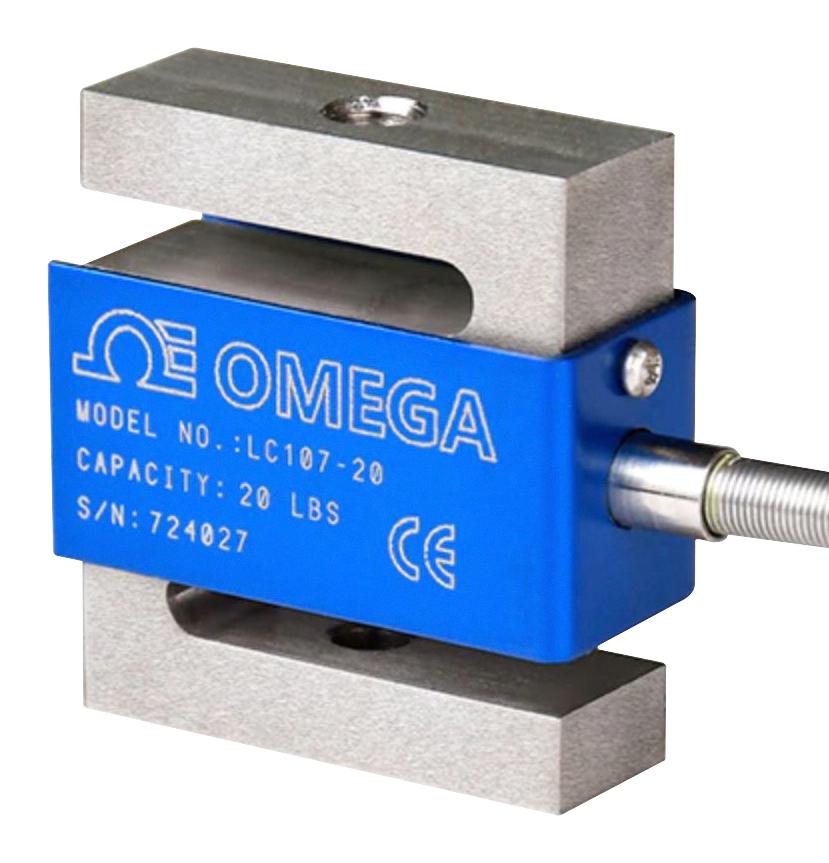 Omega Lc107-10 Load Cell, S-Beam, 10Lb, 2Mv/v, 5Vdc