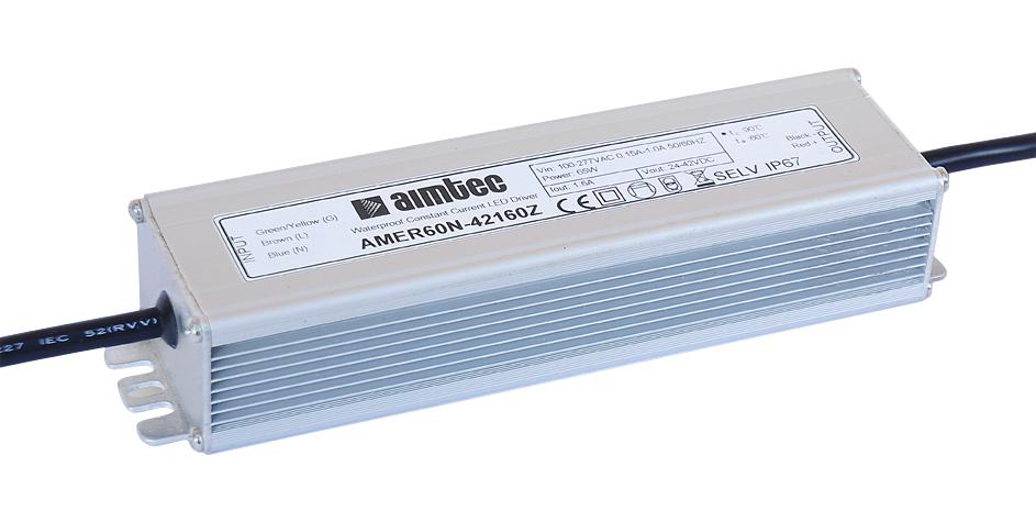 Aimtec Amer60N-42160Z Led Driver, Constant Current, 67.2W