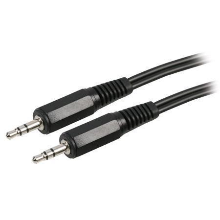 Multicomp Pro Psg03439 Cable, 3.5Mm Stereo Plug, 6Ft, Black