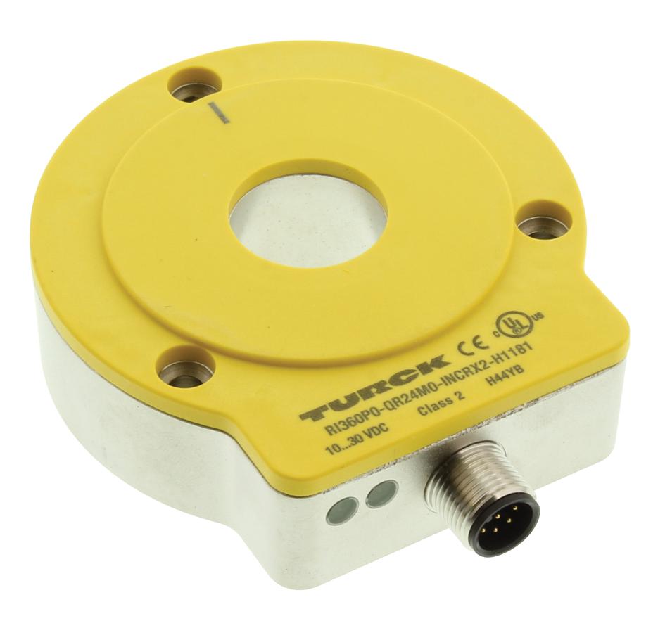 Turck Ri360P0-Qr24M0-Incrx2-H1181 Contactless Encoder, 10000Rpm, 30Vdc