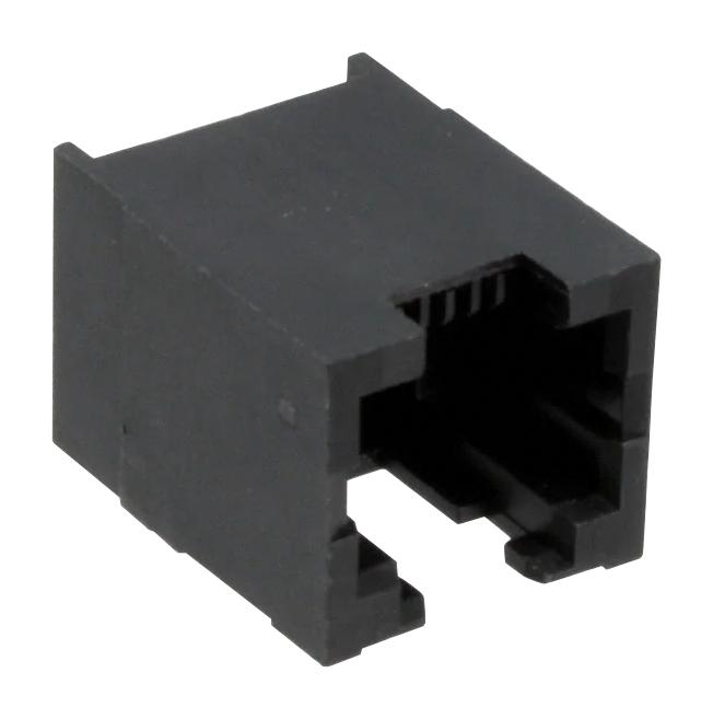 Amphenol Communications Solutions Rjlse6306101T2. Modular Conn, R/a Jack, 6P6C, 1Port