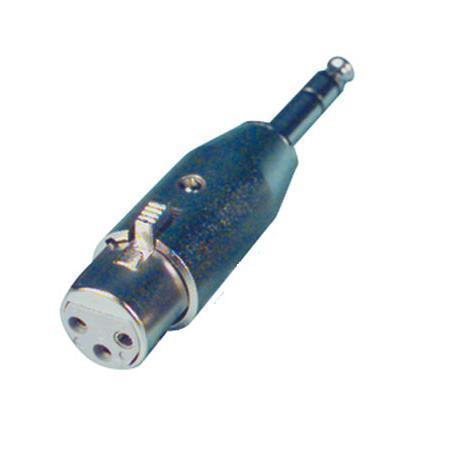 Mcm 27-4135 Adaptor, Stereo Plug-3P Xlr Jack