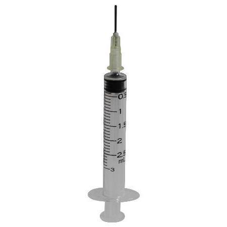 Mcm Ttk-182 Single Use Syringe - 2.5Ml  Capacity