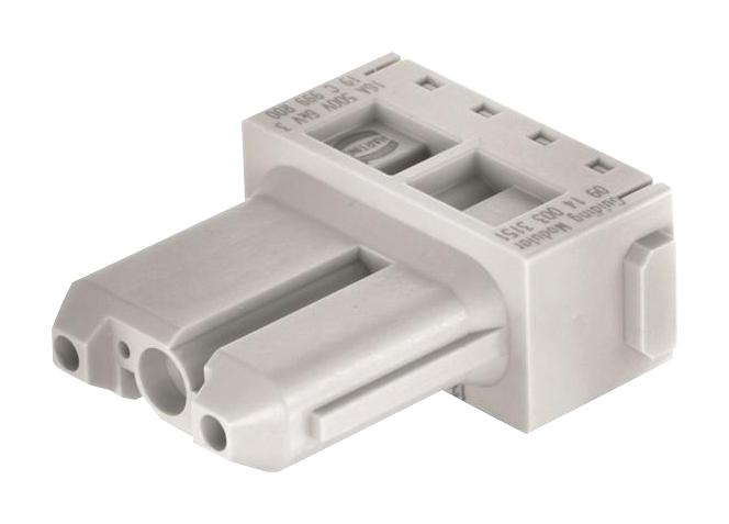 Harting 09140033151 Han Guiding Relay Module (3Pin - 2 For Relay/lmfb) - Female Crimp 28Ah1137