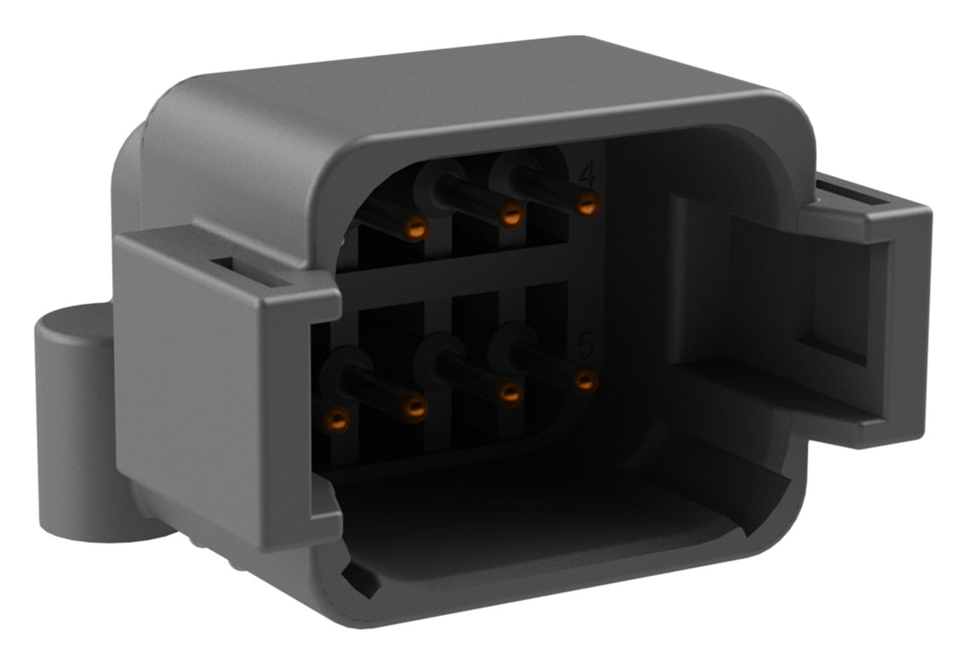 Amphenol Sine/tuchel Atf13-08Pa-Bm13. Automotive Conn, 8Pos, Rcpt, 13A, 250Vdc