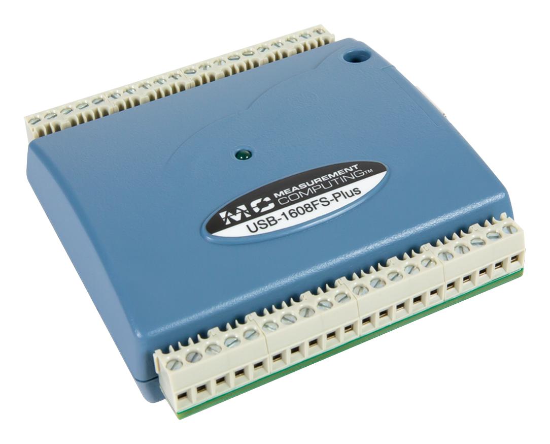 Digilent Mcc Usb-1608Fs Simultaneous Daq Device, 1Mhz, 400Ksps